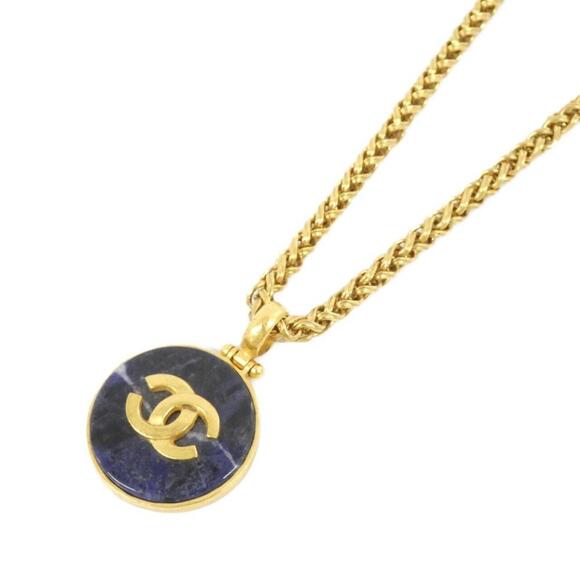 CHANEL Blue Necklace - Picture 1 of 5